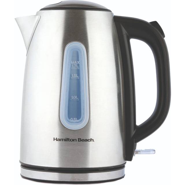 Hamilton Beach Rise Kettle & 2 Slice Toaster Set - Brushed - Silver - One Size