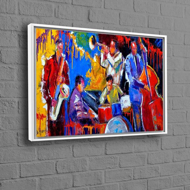 Print on Canvas - Framed Print without Mat (25 cm H x 35 cm W)