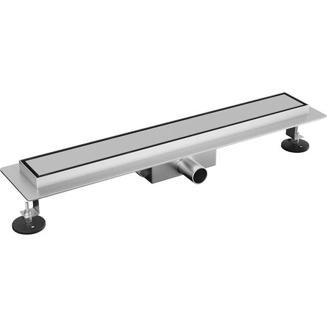 50cm Length 2-in-1 Siphonic Linear Shower Drain - Stainless Steel (54cm W X 9cm H)