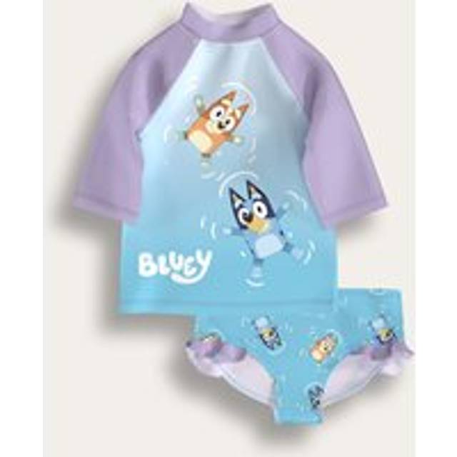 Brand Threads Kids' Bluey Swim Set, Multi