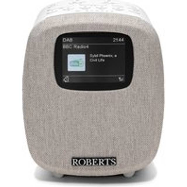 Roberts Ortus 5 DAB DAB+ FM RDS Bedside Radio with Bluetooth White