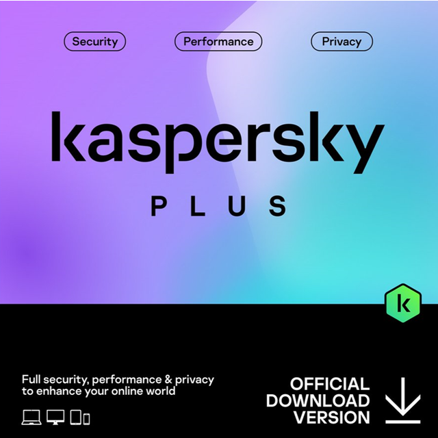Kaspersky Plus UK Edition. 10-Device 2 year Base Download Pack