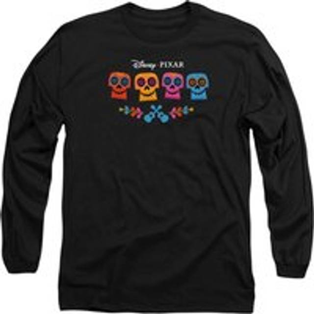 Coco Full Color Logo Long Sleeve T-Shirt, Black - M