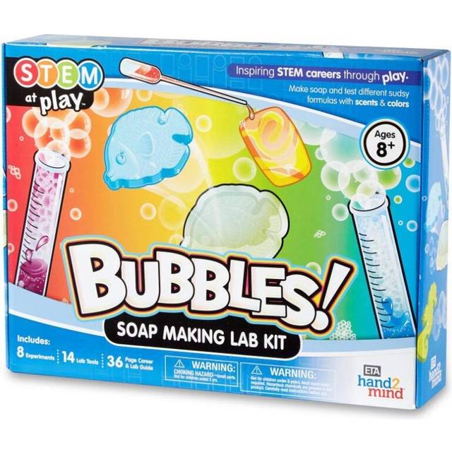 Soap Making Science Set Science Kit BUBBLES! 8 Experiments Age 8+