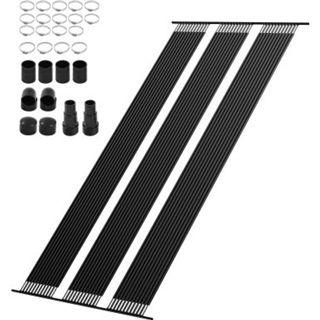 VEVOR Solarpanel Solarkollektor Poolheizung Solarheizung Wärmeplane 1235x7340mm