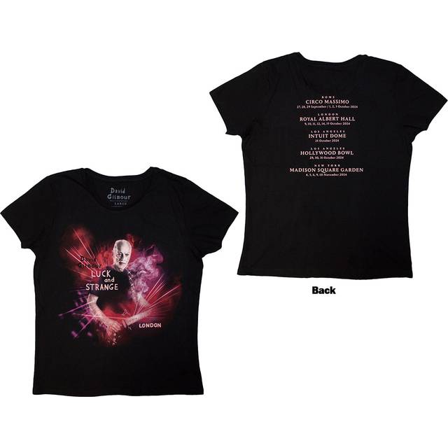 David gilmour luck & strange london skinny fit t shirt