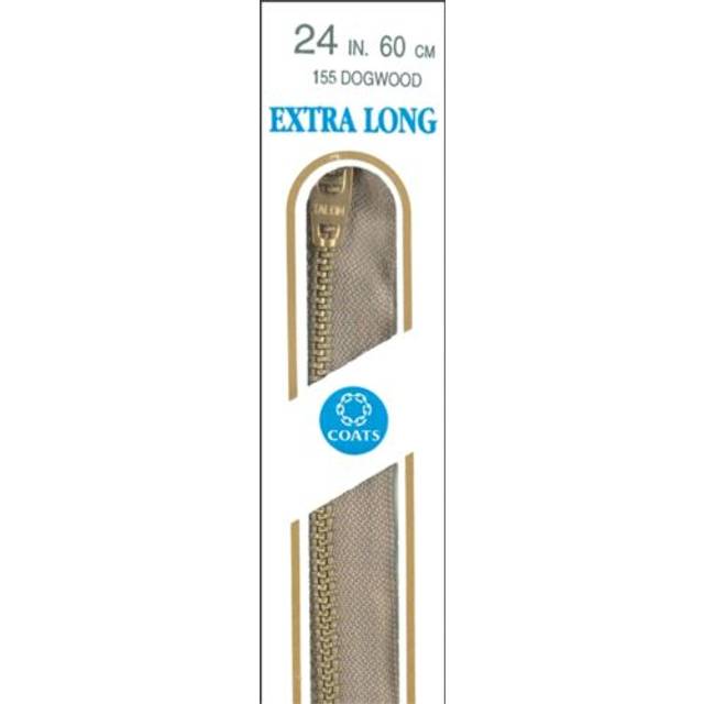 "Coats Extra Long Metal Zipper 30""-Dogwood F28 30-155"
