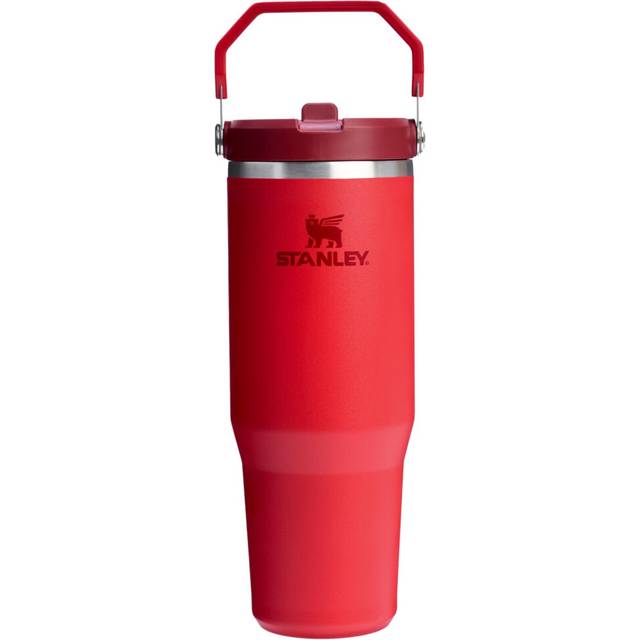 Stanley IceFlow 2.0 Flip Straw Tumbler with Handle 30 oz | Twist On Lid and Flip Up Straw | Leak Resistant Water Bottle | Insulated Stainless Steel |