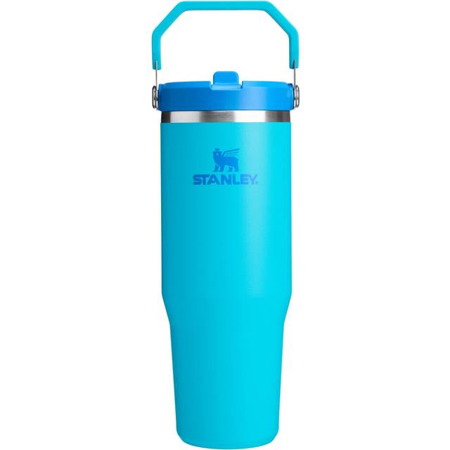 Stanley IceFlow 2.0 Flip Straw Tumbler with Handle 30 oz | Twist On Lid and Flip Up Straw | Leak Resistant Water Bottle | Insulated Stainless Steel |