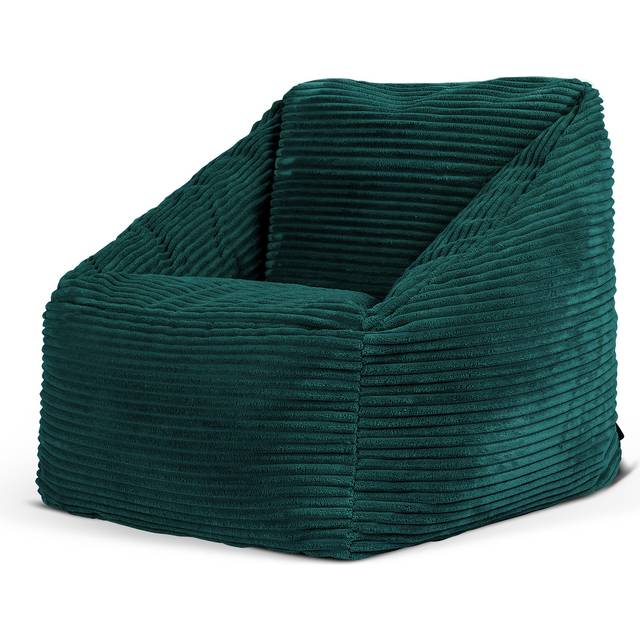 icon Kids Morgan Cord Armchair Bean Bag - Green