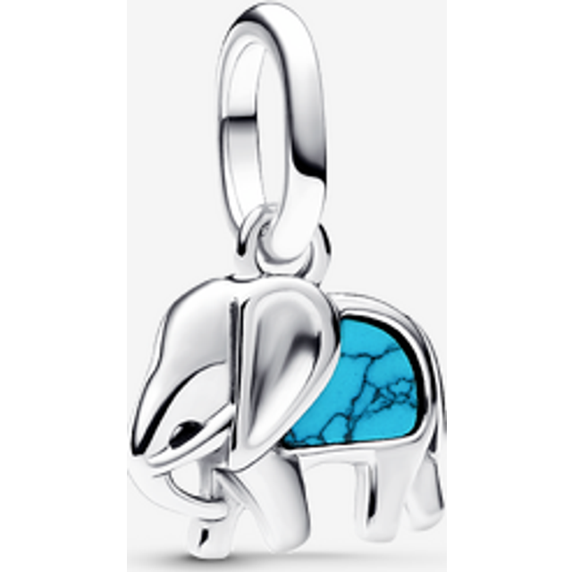 Pandora Charms Charm Mini Blue Elephant Pendant 793858C01
