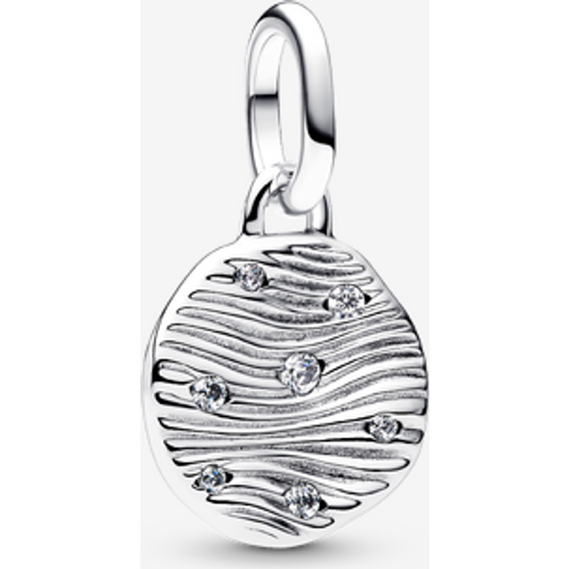 Pandora Silver Engravable Mini Medallion Charm