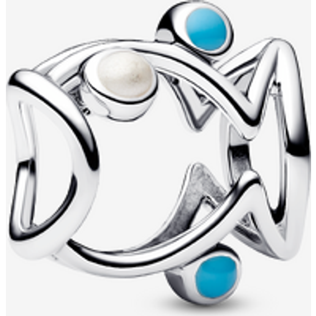 Pandora Silver Openwork Fish Charm