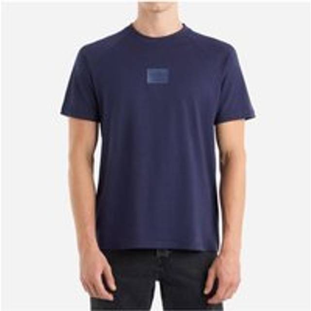 Layered Box Logo T-Shirt - Mid Navy