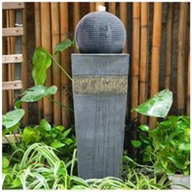Modern Style Trapezoidal Water Fountain - Natural - One Size