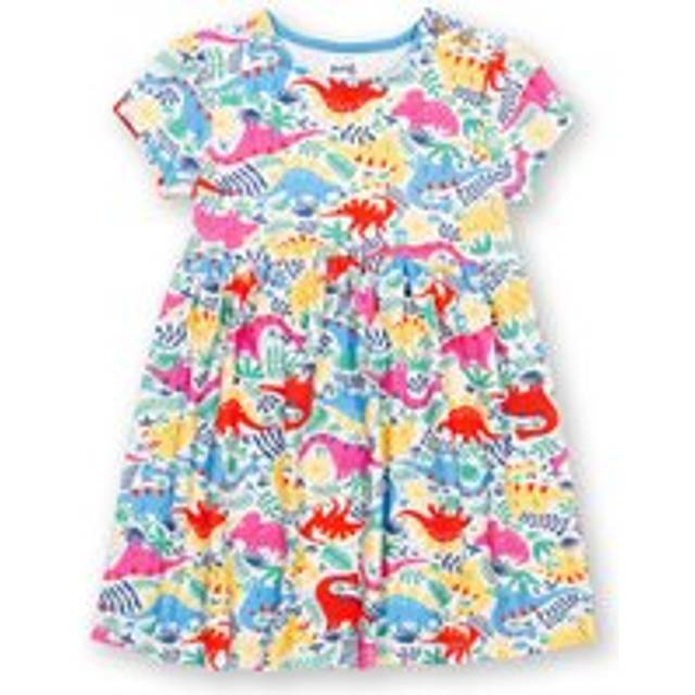 Dino Day Organic Cotton Dress - Multi - 18-24 m