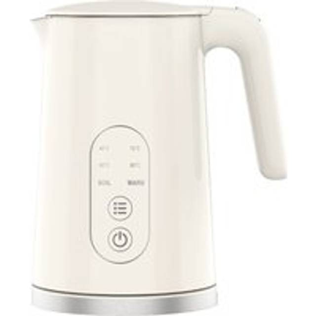1.7L Cordless Electric Sensor Kettle Stainless Steel Interior - 5 Temperature Settings - Beige - One Size