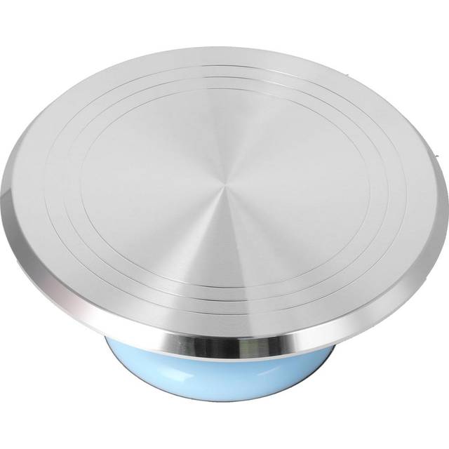 Aluminium Alloy Revolving Cake Turntable 12 Inch Cake Decorating Stand Rotating Baking Tool