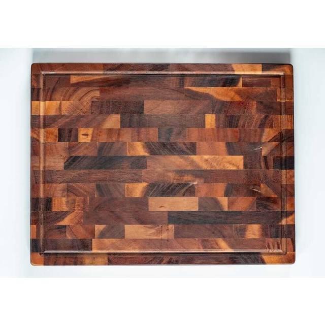 Season South American Walnut End Grain Chopping Board Large