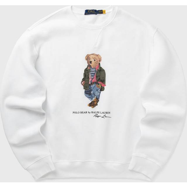 Polo Bear Sweatshirt with Crew-Neck - White - M