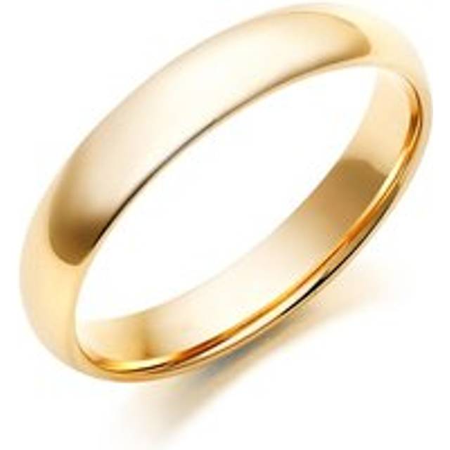 9ct Yellow Gold 4mm Men's Wedding Ring