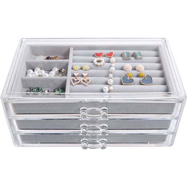Jewelry Tray with Storage Box Necklace Pendants Display
