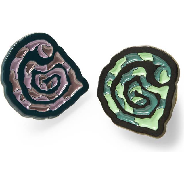Helix Pins Green / Purple - Multicolor (One size)