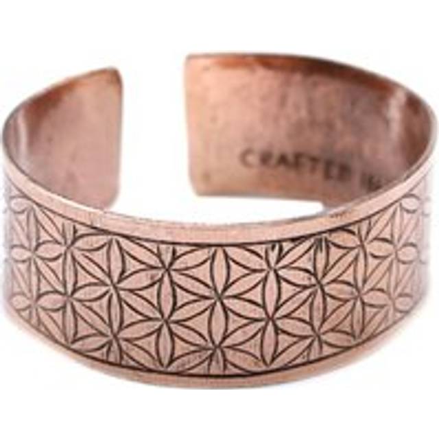 Copper Tibetan Bracelet - Flower Of Life