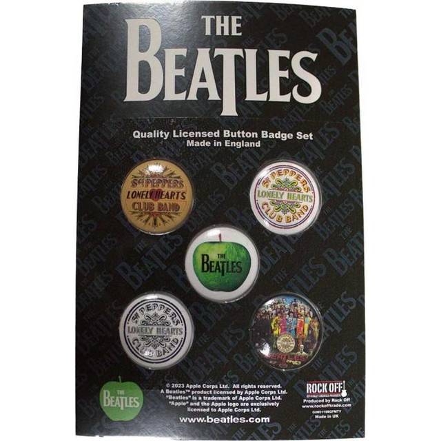 The Beatles Sgt Pepper Badge (Pack of 5)