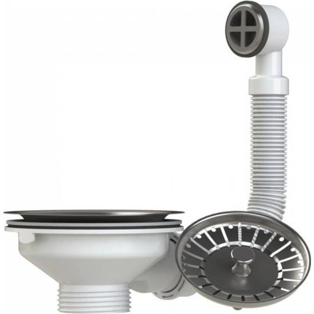 Viva Basket Strainer Waste With Overflow