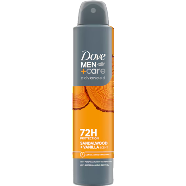 Dove Men+ Care Advanced Sandalwood And Vanilla Apa 200ml
