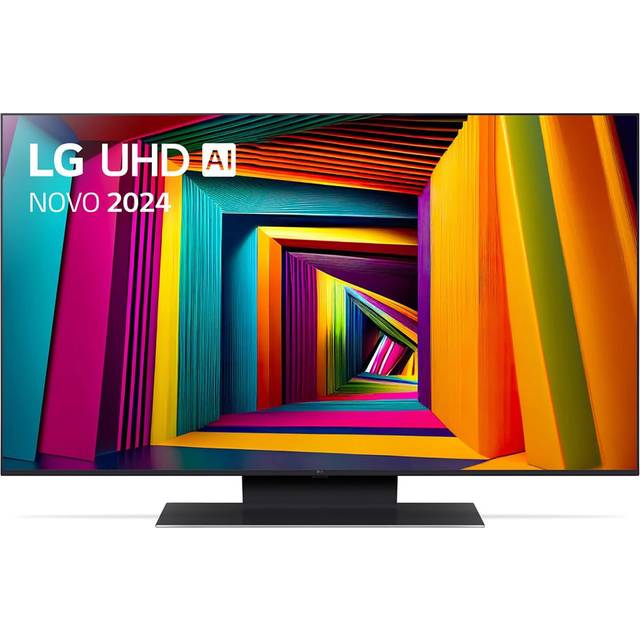 LG 43UT91006LA (2024) LED HDR 4K Ultra HD Smart TV, 43 inch with Freeview Play/Freesat HD, Ashed Blue
