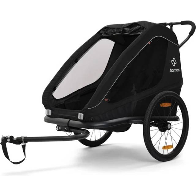 Hamax Traveller Cykelvagn, Black/Black