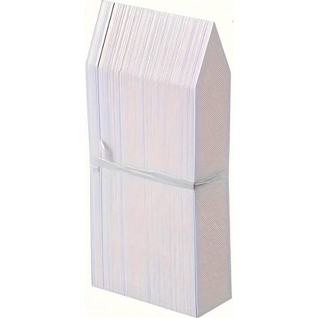 TEMU Durable White Plastic Plant Labels - Waterproof & Fade-resistant, Nursery Stakes & Pot Markers, Garden Markers|stable Marking|faderesistant Material