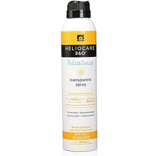 Heliocare 360° Pediatrics Transparent Spray Skyddande spray för barn SPF 50+ 200 ml