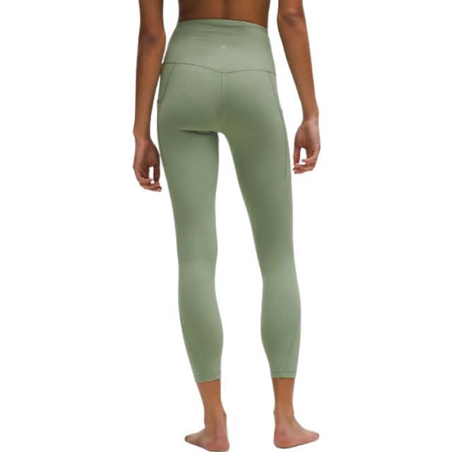 lululemon – Women's Align High-Rise Pants with Pockets – 25" – Color Green – Size 12 - Desert Green - 8