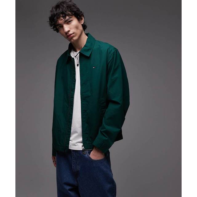 Tommy Hilfiger – Grön, lätt harrington-jacka-Grön/a