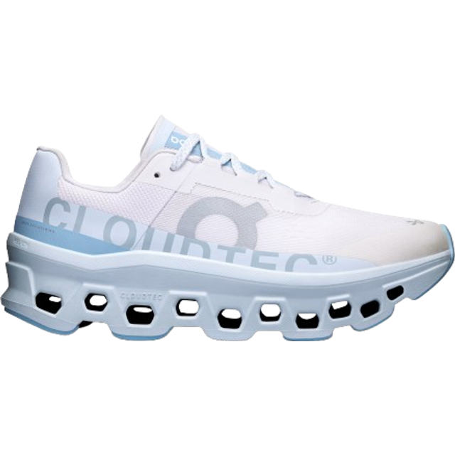On Off-White & Blue Cloudmonster Sneakers - Frost | Wash - US 8.5