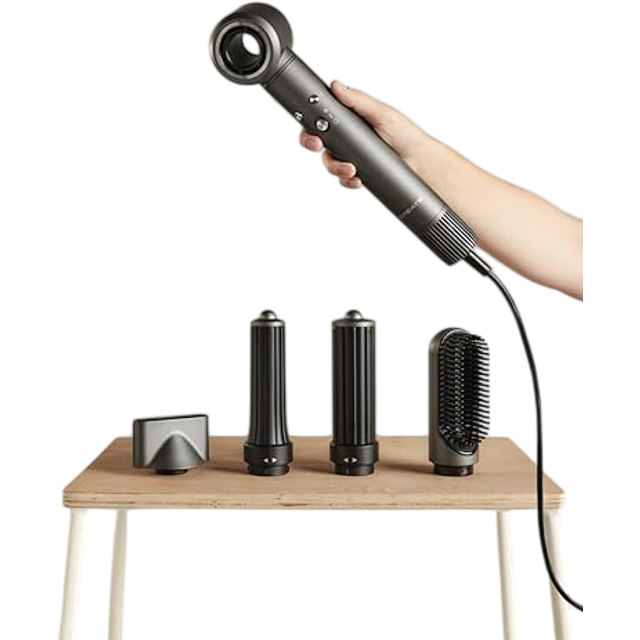 ION STYLER PRO - Asciugacapelli ionico 5 in 1 e spazzola per lo styling Grafite
