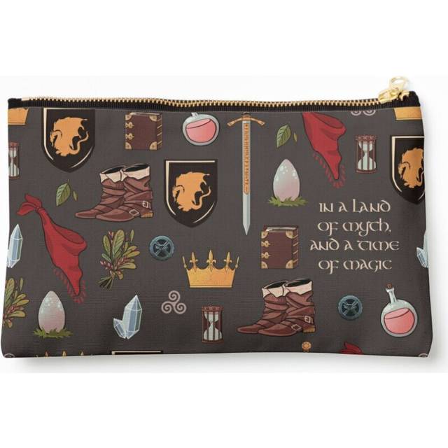 Makeup Bag In a land of myth and a time of magic_Merlin Cosmetic Organizer Tyvek Paper Bags Zipper Pouch