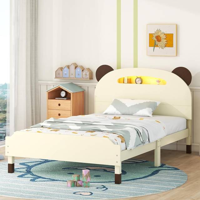 3 Piece Bedroom Set - Cream