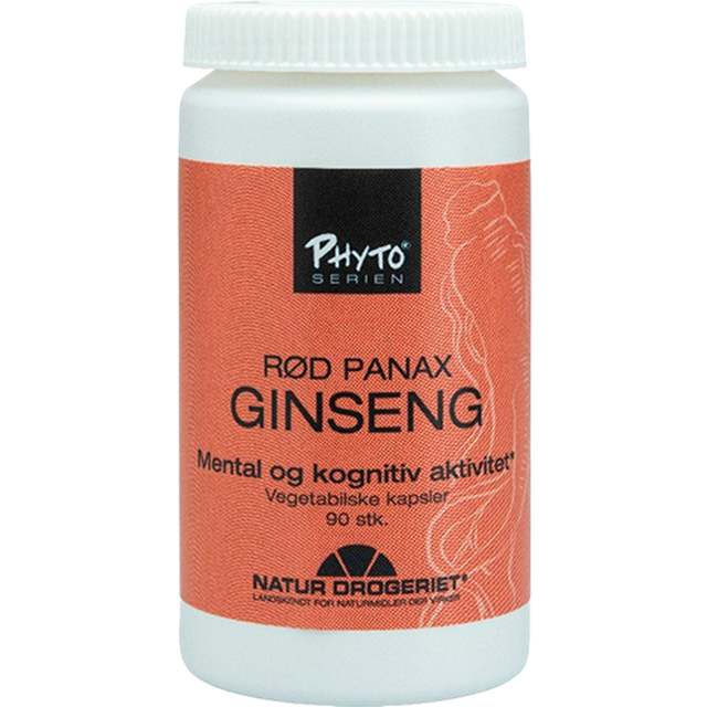 Natur-Drogeriet Röd Panax Ginseng - 90 kapslar