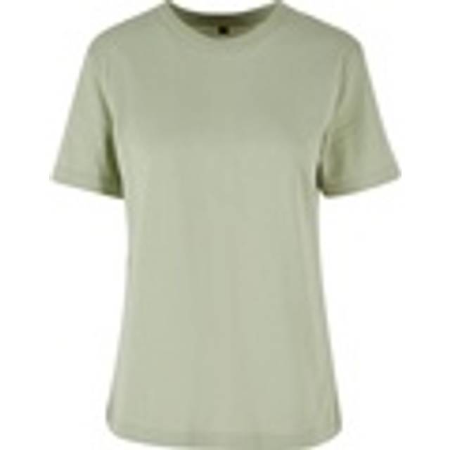 (10 UK, Soft Salvia) Build Your Brand Womens/Ladies Oversized T-Shirt