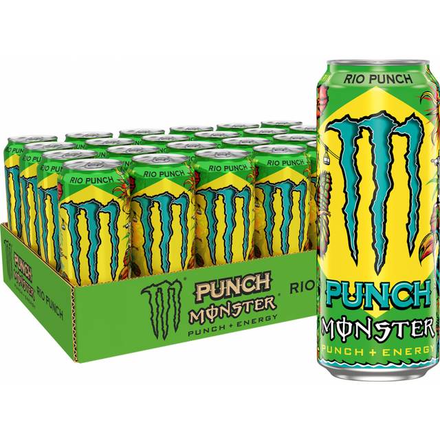 Monster Energy Rio Punch 24 x 500ml (Inkl. pant)