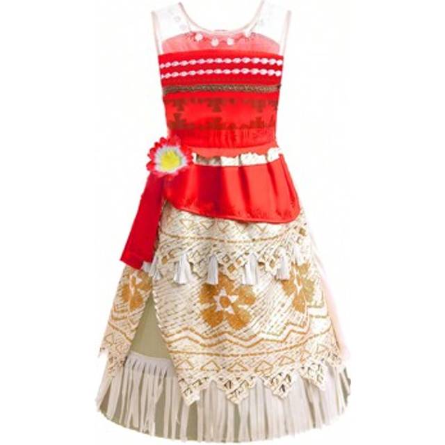 SHEIN Young Girls Cartoon Print Camisole Dress, Suitable For Costume Party Play