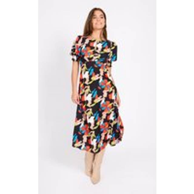 Multi Printed Midaxi Dress - 8