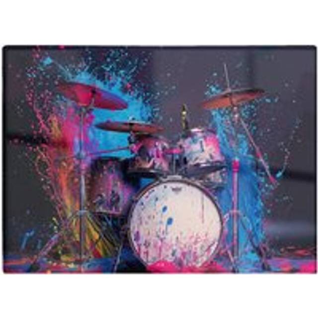 Drumbeat Colours Chopping Board - Multi - One Size