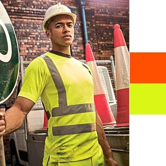 Regatta Professional Regatta Pro Contract Hi Vis T-Shirt TRS270 Yellow