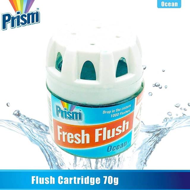 3x toilet cistern blocks ocean fresh bowl cleaners fresheners up to 1000 flushes
