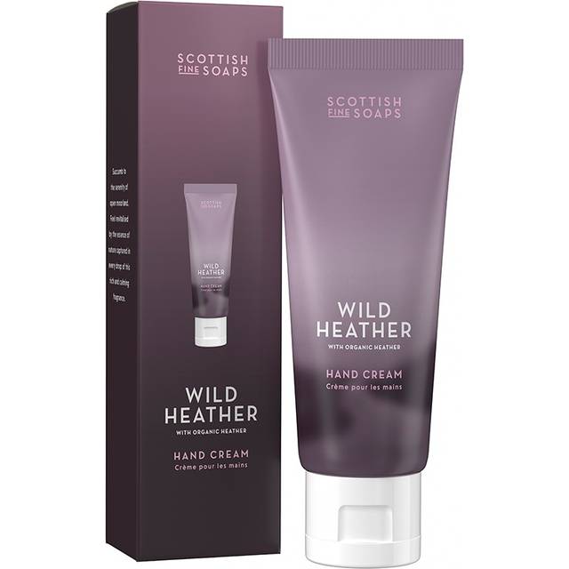 Scottish Fine Soaps Wild Heather Hand Cream 75ml Tube in Carton